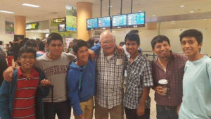 Paul Lammermeier at the Airport