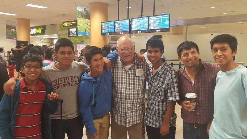 Paul Lammermeier at the Airport